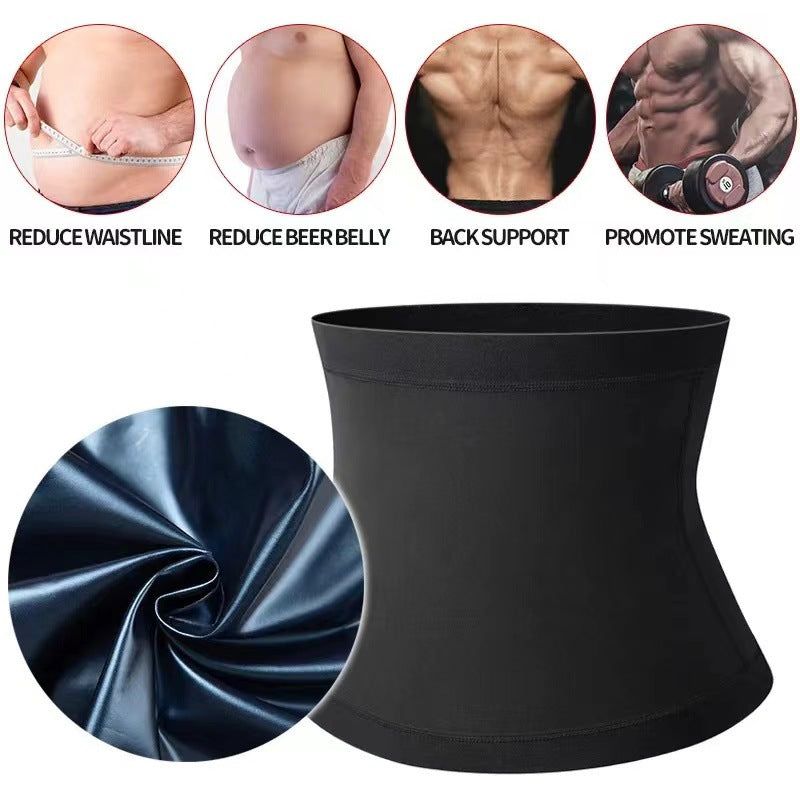 Men's fitness exercise abdominal band