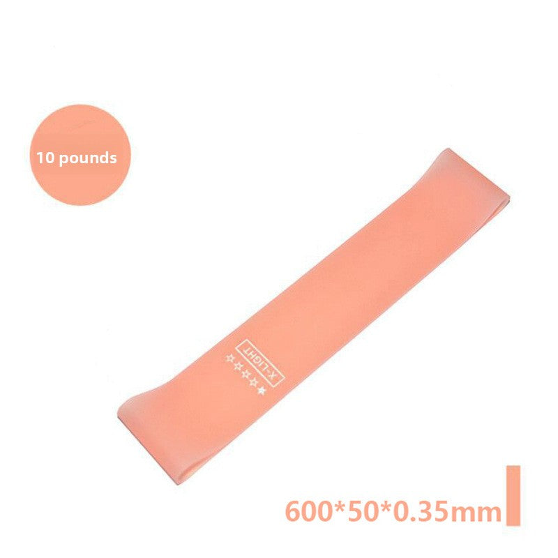 Elastic Resistance Bands Set for Yoga, Pilates, and Strength Training - 5-Pack