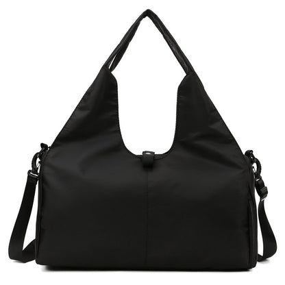 Women'S Multi-Purpose Sports Bag - Waterproof with Shoe Pocket for Yoga, Gym, and Travel