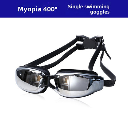 Swimming Goggles for Men & Women – Anti-Fog UV Protection, Waterproof, Adjustable Silicone Swim Goggles for Adults & Kids