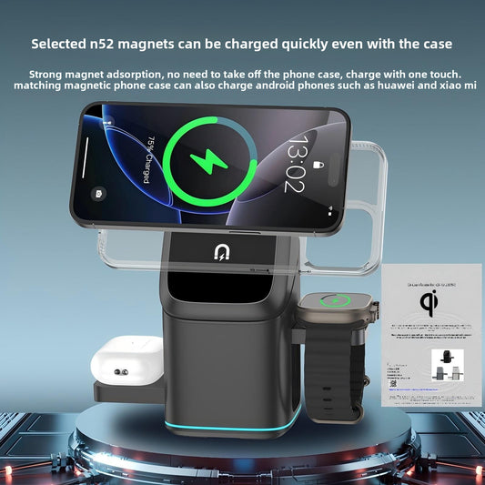 3-in-1 Magnetic Wireless Charger