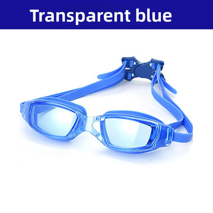 Swimming Goggles for Men & Women – Anti-Fog UV Protection, Waterproof, Adjustable Silicone Swim Goggles for Adults & Kids