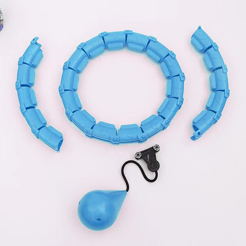 Weighted Hula Hoop with Smart Counter for Fitness