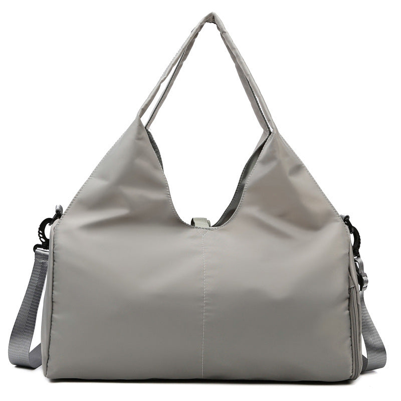 Women'S Multi-Purpose Sports Bag - Waterproof with Shoe Pocket for Yoga, Gym, and Travel