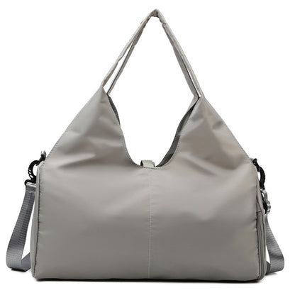Women'S Multi-Purpose Sports Bag - Waterproof with Shoe Pocket for Yoga, Gym, and Travel