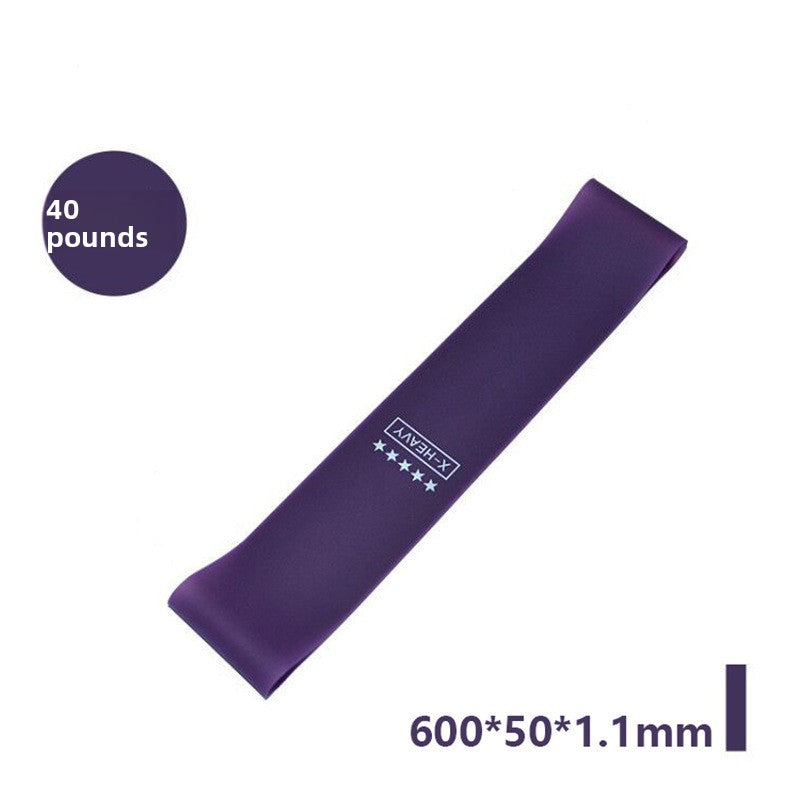 Elastic Resistance Bands Set for Yoga, Pilates, and Strength Training - 5-Pack