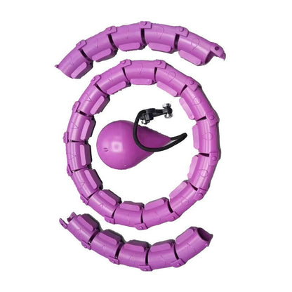Weighted Hula Hoop with Smart Counter for Fitness