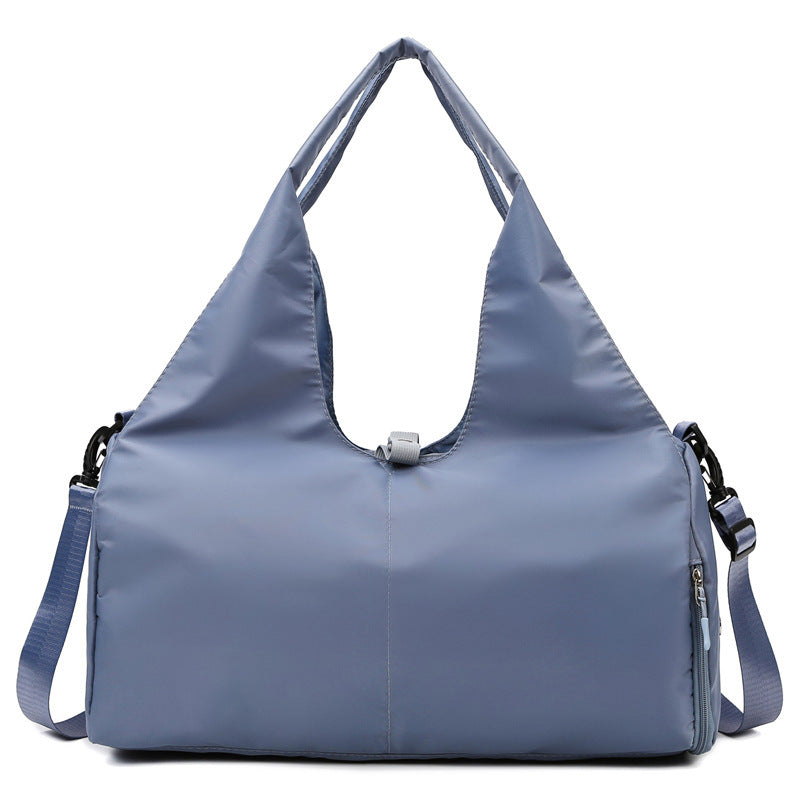 Women'S Multi-Purpose Sports Bag - Waterproof with Shoe Pocket for Yoga, Gym, and Travel
