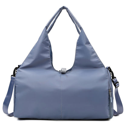 Women'S Multi-Purpose Sports Bag - Waterproof with Shoe Pocket for Yoga, Gym, and Travel