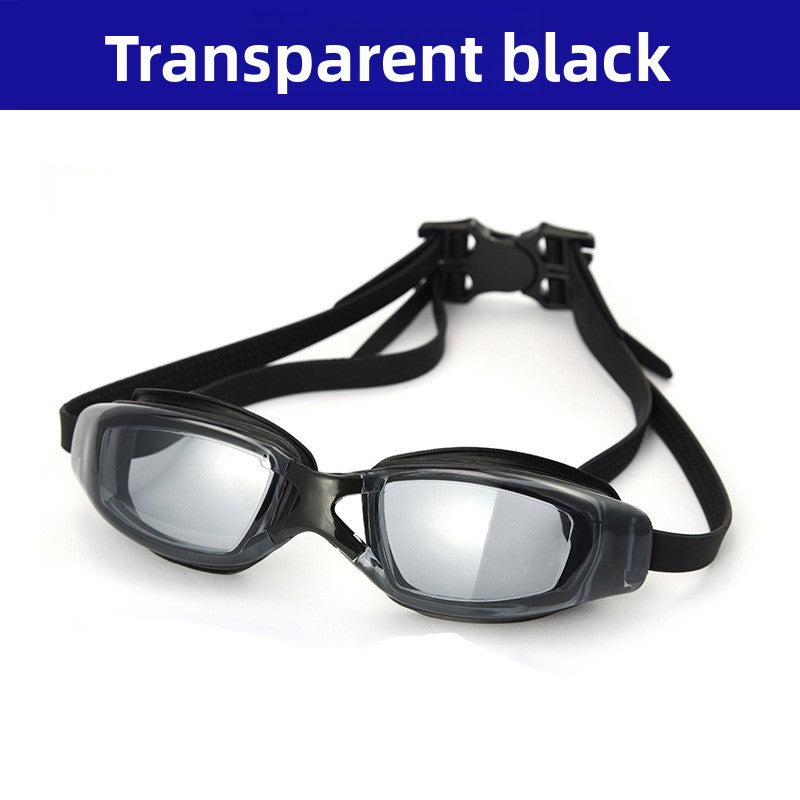Swimming Goggles for Men & Women – Anti-Fog UV Protection, Waterproof, Adjustable Silicone Swim Goggles for Adults & Kids