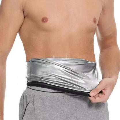 Men's fitness exercise abdominal band