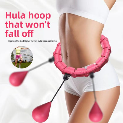 Weighted Hula Hoop with Smart Counter for Fitness