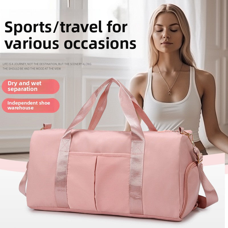 Lightweight Dry Wet Separate Travel Shoulder Duffel