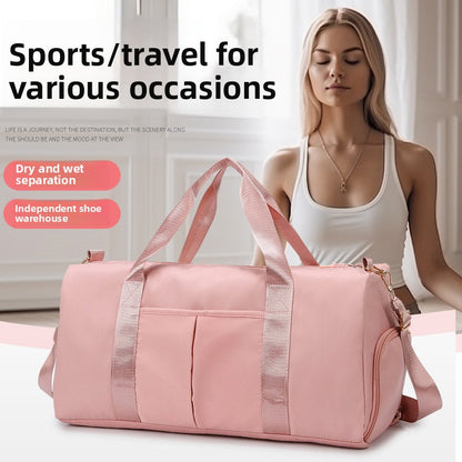 Lightweight Dry Wet Separate Travel Shoulder Duffel