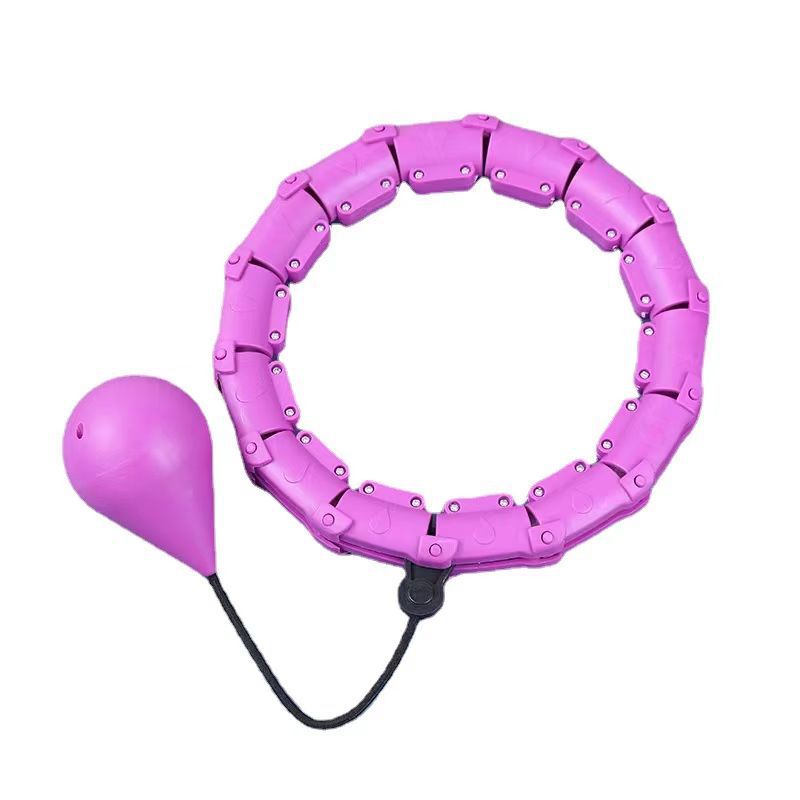 Weighted Hula Hoop with Smart Counter for Fitness